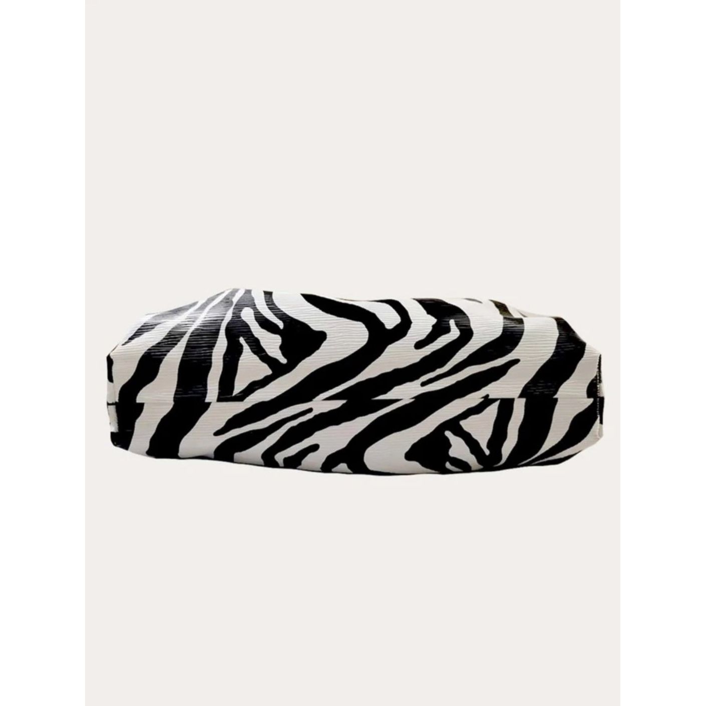 Xena Zebra Print Oversized Clutch