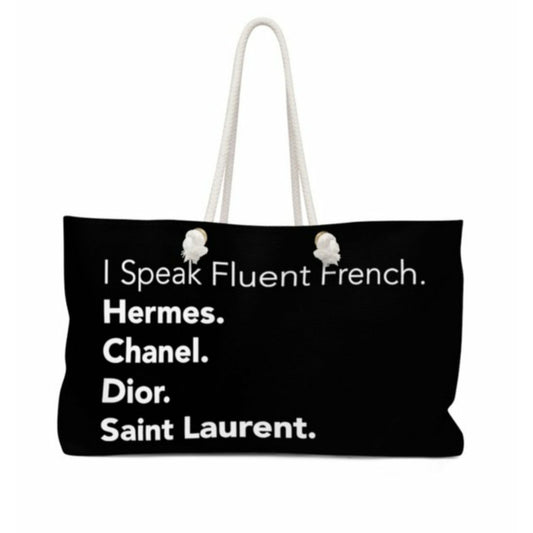 Fluent French Tote